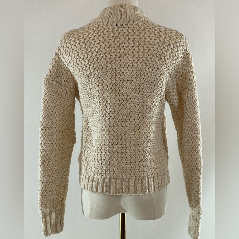 Madewell Bomber Cardigan Sweater, XS - Picture 7 of 10